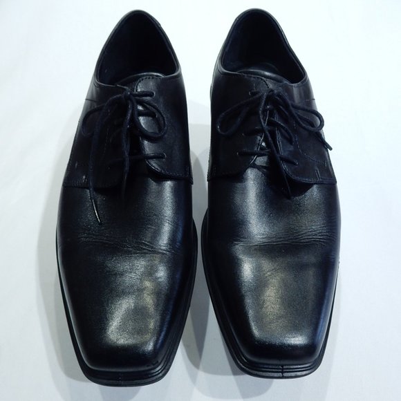 ECCO Black Leather Oxfords in Size EU 46 / US 12 - 12.5 main image 5